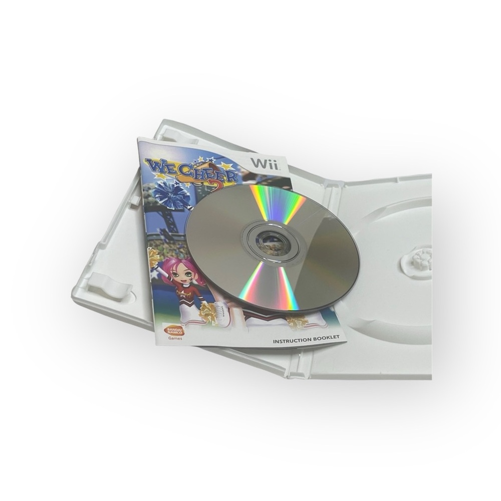 Nintendo Wii 🜸 We Cheer 2 Game 🜸 Original Case 🜸 Instruction Booklet 🜸 Test - Picture 9 of 14